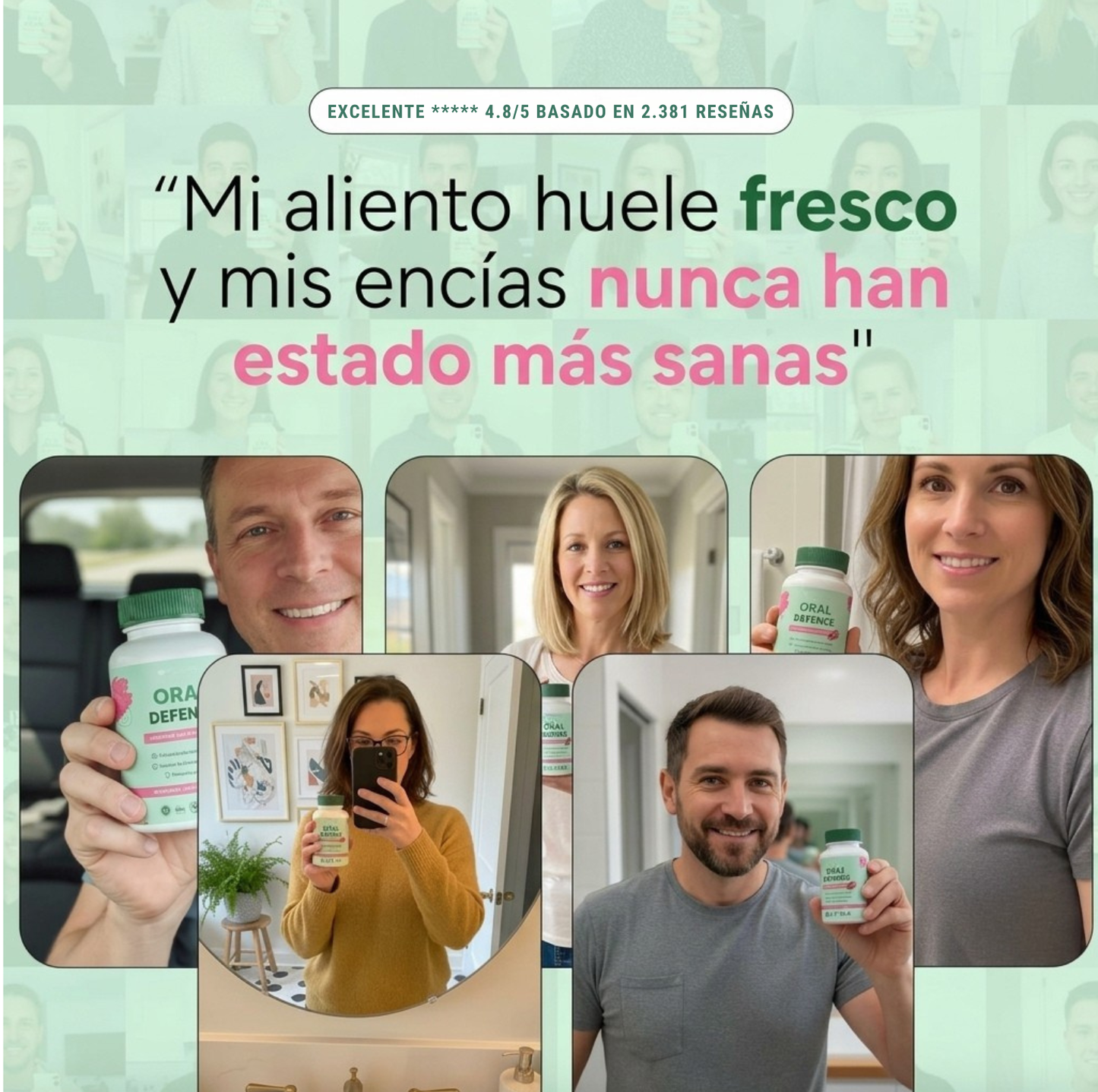 Probiótico Oral para el Mal Aliento