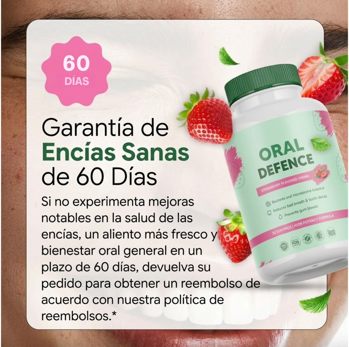 Probiótico Oral para el Mal Aliento