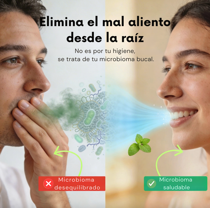 Probiótico Oral para el Mal Aliento