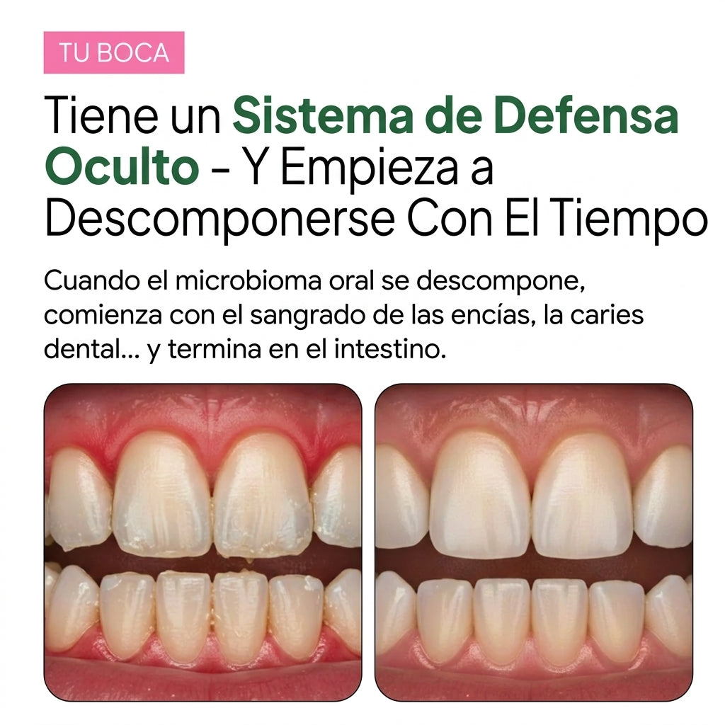 Probiótico Oral para el Mal Aliento